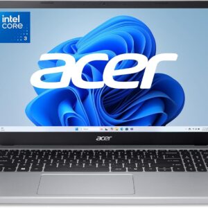Acer Aspire Go 15 AI Ready Laptop | 15.6" Full HD (1920 x 1080) IPS Display | Intel Core 3 Processor N355 | Intel Graphics | 8GB DDR5 | 128GB UFS | Wi-Fi 6 | Windows 11 Home in S Mode | AG15-32P-39R2