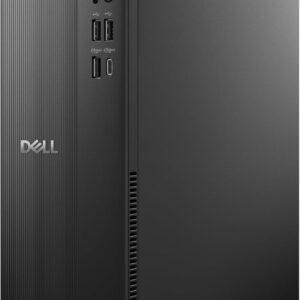 Dell Slim Desktop ECS1250 - Intel Core i3 14100 Processor, 8GB DDR5 RAM, 512GB SSD, WiFi 6, Intel UHD Graphics 730, Windows 11 Home, Onsite Service - Black
