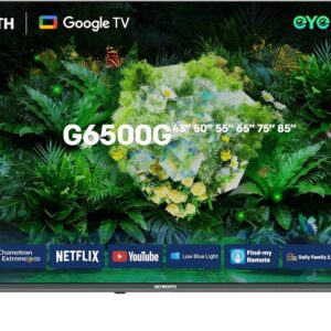SKYWORTH 60-Inch 4K UHD Smart LED TV – Model 60G6500G | Google TV with Voice Control | HDR10 | Dolby Audio | Chromecast Built-in | Netflix & YouTube Ready|1Year Manufacturing Warranty