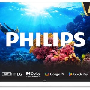 PHILIPS 55 INCH GOOGLE TV (2025-26 NEW MODEL) 4K UHD |GOOGLE ASSISTANT | GOOGLE CAST | HDR| HLG | MEMC | DOLBY AUDIO | GOOGLE UNIVERSAL CONTENT | 55PUT7390