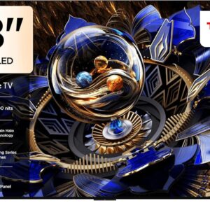 TCL 98X11K Television 98 Inch Smart TV 4K QD-Mini LED Colorful Quantum Crystal HDR 6500nits Gaming Google TV, 144Hz Native Refresh Rate, Audio by Bang & Olufsen, IMAX Enhanced,Game Master (2025 Model)